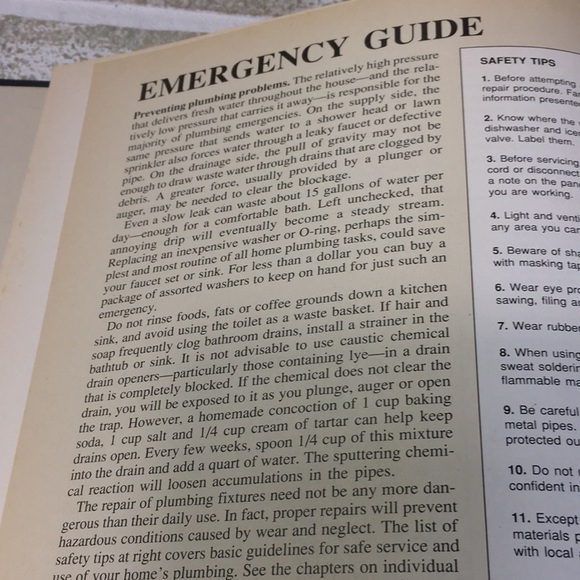 TIME Life Books Kitchen & Bathroom Plumbing Hardcover 1987 - Picture 6 of 7